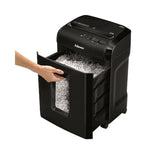 Trituradora de Papel Micro Corte Fellowes 10M 2 x 12 mm Negro - HAMISHOP07