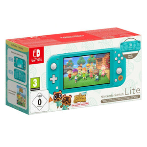 Nintendo Switch Lite Animal Crossing New Horizons Nintendo 6453732 Turquesa - HAMISHOP07