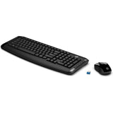 Teclado y Ratón HP 3ML04AA#ABE Inalámbrico Negro Qwerty Español - HAMISHOP07