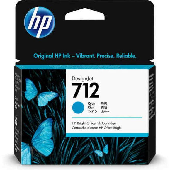 Cartucho de Tinta Original HP 712 Cian - HAMISHOP07