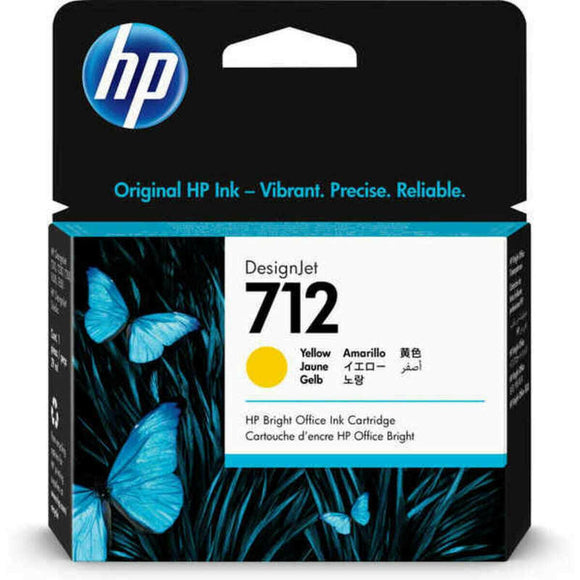 Cartucho de Tinta Original HP 712 Amarillo - HAMISHOP07