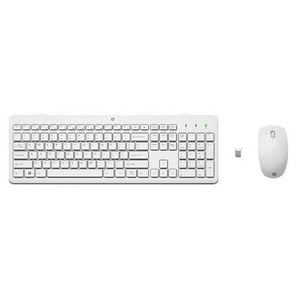 Teclado y Ratón HP 3L1F0AA Blanco Negro QWERTY - HAMISHOP07