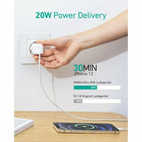 Cargador de Pared Aukey Omnia Mini Blanco 20 W - HAMISHOP07