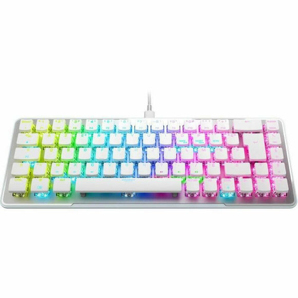 Teclado Gaming Roccat Vulcan II Mini AZERTY Francés Blanco - HAMISHOP07