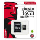 Tarjeta de Memoria Micro SD con Adaptador Kingston SDCS2 100 MB/s exFAT - HAMISHOP07