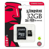 Tarjeta de Memoria Micro SD con Adaptador Kingston SDCS2 100 MB/s exFAT - HAMISHOP07