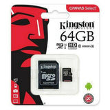 Tarjeta de Memoria Micro SD con Adaptador Kingston exFAT - HAMISHOP07