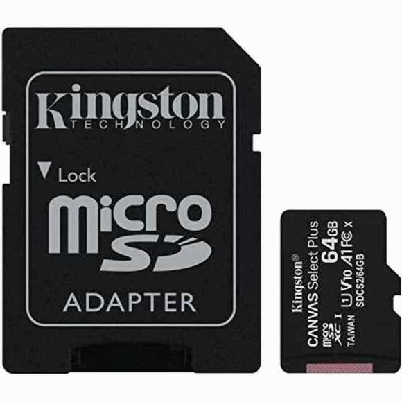 Tarjeta Micro SD Kingston SDCS2/64GB 64GB - HAMISHOP07