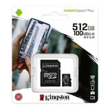 Tarjeta de Memoria Micro SD con Adaptador Kingston SDCS2 100 MB/s - HAMISHOP07