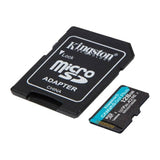 Tarjeta de Memoria Micro SD con Adaptador Kingston SDCG3 Negro - HAMISHOP07