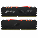 Memoria RAM Kingston Fury Beast KF432C16BB1AK2/32 32 GB DDR4 3200 MHz CL16 32 GB RGB - HAMISHOP07