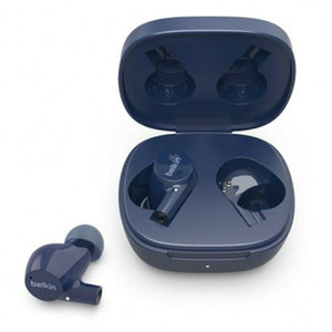 Auriculares con Micrófono Belkin SOUNDFORM Rise IPX5 Azul Azul marino - HAMISHOP07