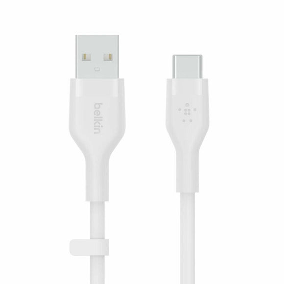 Cable Cargador USB Belkin CAB008bt1MWH Blanco - HAMISHOP07