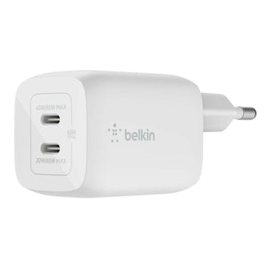 Cargador de Pared Belkin WCH013VFWH Blanco 65 W - HAMISHOP07