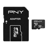 Tarjeta de Memoria Micro SD con Adaptador PNY Performance Plus C10 - HAMISHOP07