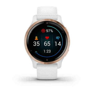 Smartwatch GARMIN 010-02429-13 1,1" Blanco Rosa Dorado