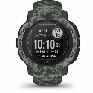 Smartwatch GARMIN Instinct 2 Camo Edition Gris oscuro 0,9" Negro Grafito