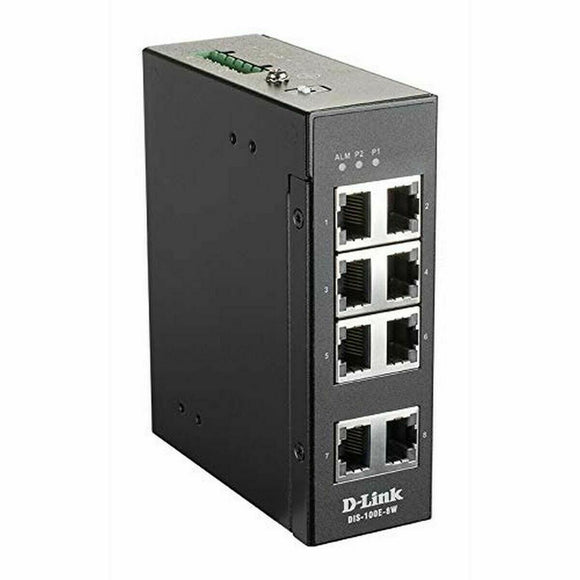 Switch de Armario D-Link DIS-100E-8W RJ45 x 8 - HAMISHOP07