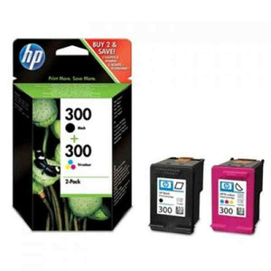 Cartucho de Tinta Original HP T300 Negro Tricolor - HAMISHOP07