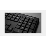 Teclado Microsoft LXM-00013 Negro Inglés QWERTY - HAMISHOP07