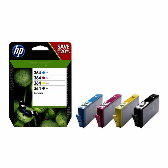 Cartucho de Tinta Original HP T364 Negro Tricolor - HAMISHOP07