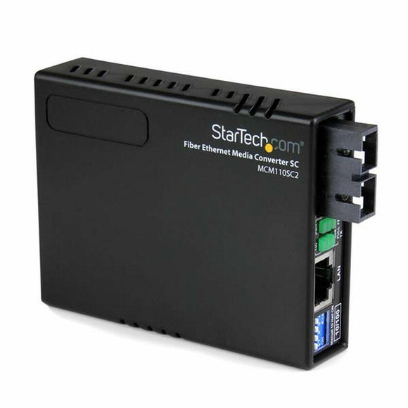 Conversor de RJ45 a Fibra Óptica Startech MCM110SC2EU - HAMISHOP07