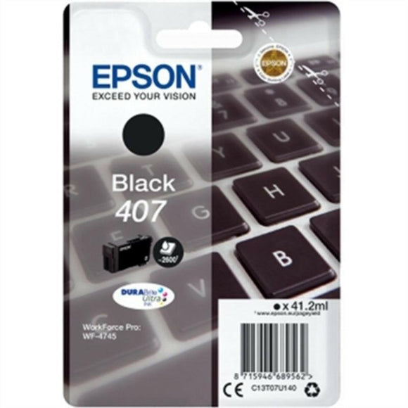 Cartucho de Tinta Compatible Epson C13T07U140 Negro WF-4745 Negro - HAMISHOP07