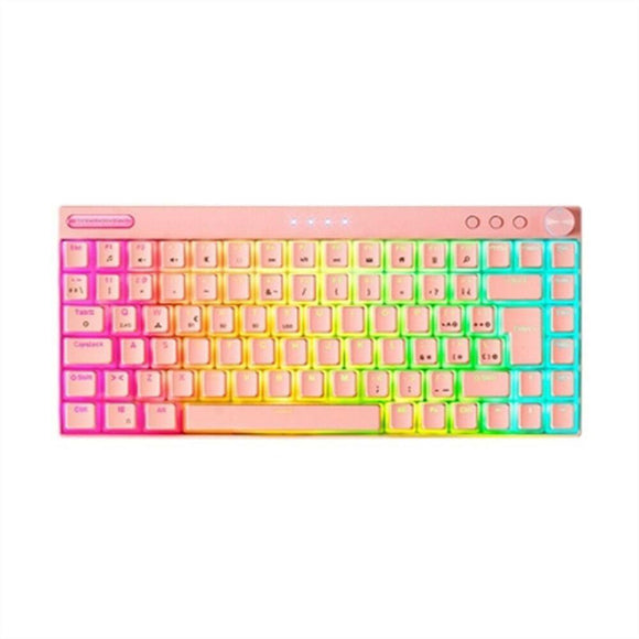 Teclado Gaming Mars Gaming MKCLOUDBES Rosa - HAMISHOP07