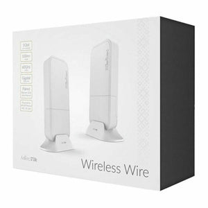 Punto de Acceso Wireless Wire Mikrotik RBwAPG-60ad kit 60 GHz (2 pcs) - HAMISHOP07