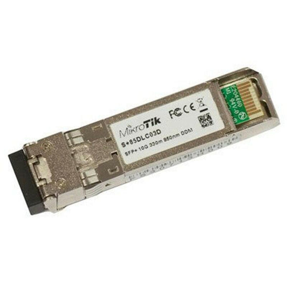 Módulo Fibra SFP+ MultiModo Mikrotik S+85DLC03D 300 m - HAMISHOP07