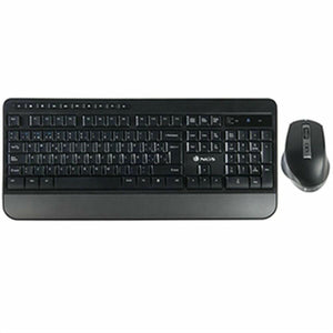 Teclado y Ratón NGS SPELL KIT Negro Qwerty Español - HAMISHOP07