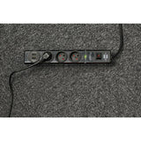 Regleta Enchufes 3 Tomas con Interruptor Brennenstuhl hugo! USB x 2 (2 m) - HAMISHOP07