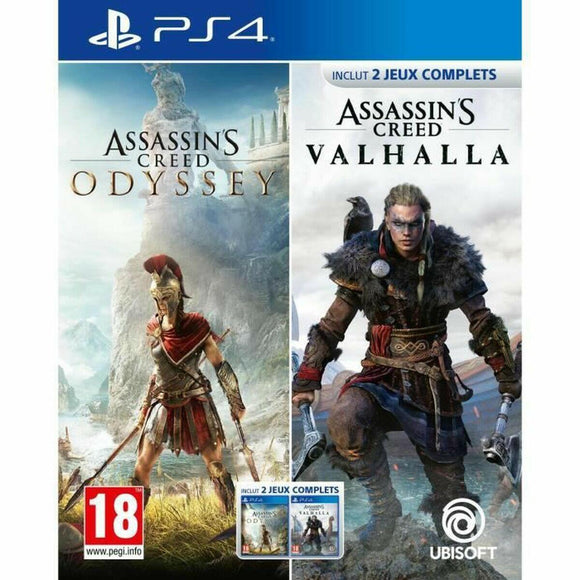 Videojuego PlayStation 4 Ubisoft Assassin's Creed Odyssey + Assassin's Creed Valhalla Compilation - HAMISHOP07