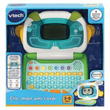 Ordenador portátil Vtech Clic, Mon Ami L'Ordi 3-6 años Juguete Interactivo - HAMISHOP07