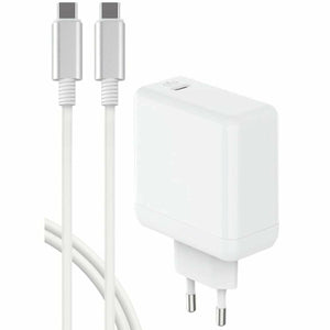 Cargador de Pared + Cable USB C Big Ben Interactive CS65WCGANCBLCCW (2 m) Blanco 65 W - HAMISHOP07