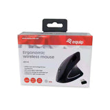 Ratón Ergonómico Óptico Equip 245110 Negro - HAMISHOP07