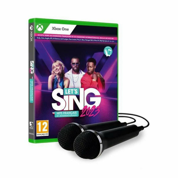 Videojuego Xbox One / Series X Just For Games Let's Sing 2023 2 x Micrófono Francés - HAMISHOP07