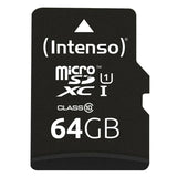 Tarjeta de Memoria Micro SD con Adaptador INTENSO 34234 UHS-I XC Premium Negro - HAMISHOP07