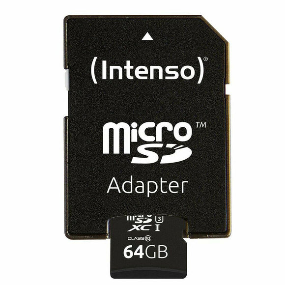 Tarjeta Micro SD INTENSO 3433490 64GB - HAMISHOP07