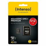 Tarjeta de Memoria Micro SD con Adaptador INTENSO 3423493 512 GB 45 MB/s - HAMISHOP07