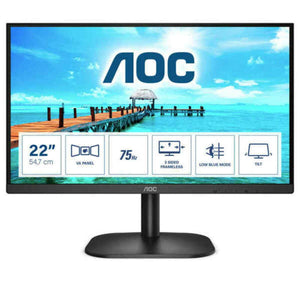 Monitor AOC 22B2H/EU FHD LED 21,5" WLED LED VA Flicker free 50 - 60 Hz 75 Hz 50-60  Hz