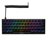 Teclado Sharkoon SGK50 S4 Qwerty Español Negro - HAMISHOP07