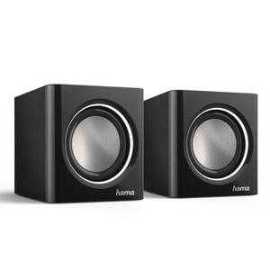 Altavoces PC Hama Sonic Mobil 185 Negro/Plateado - HAMISHOP07