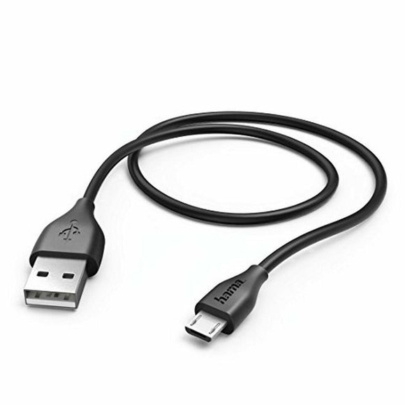 Cable USB 2.0 A a Micro USB B Hama Technics 00173610 1,4M Negro - HAMISHOP07