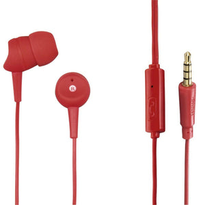 Auriculares Hama Technics BASIC4PHONE Rojo - HAMISHOP07