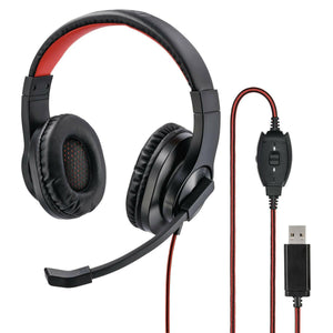 Auriculares Hama HS-USB400 Negro - HAMISHOP07