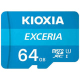 Tarjeta de Memoria Micro SD con Adaptador Kioxia Exceria UHS-I Clase 10 Azul - HAMISHOP07