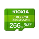 Tarjeta de Memoria Micro SD con Adaptador Kioxia Exceria High Endurance Clase 10 UHS-I U3 Verde - HAMISHOP07