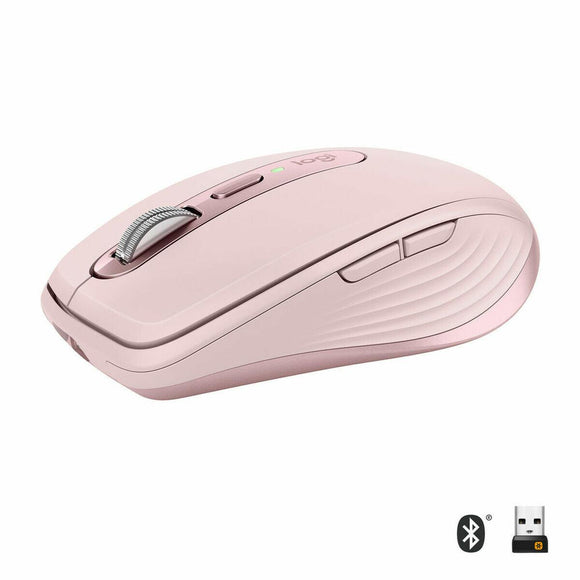 Ratón Logitech Mx Anywhere 3 4000 dpi Rosa - HAMISHOP07