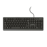 Teclado Trust Primo Qwerty Portugués Negro - HAMISHOP07